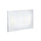 Azar Displays Clear Acrylic 11'' x 8.5'' Adhesive U-Frame, 2PK 122022-GS-2PK - alternate 1